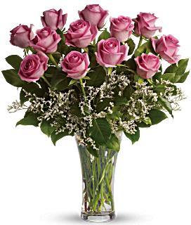 12 Pink Rose Bouquet