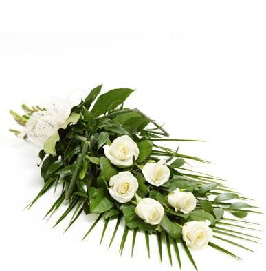 White Roses Sheaf